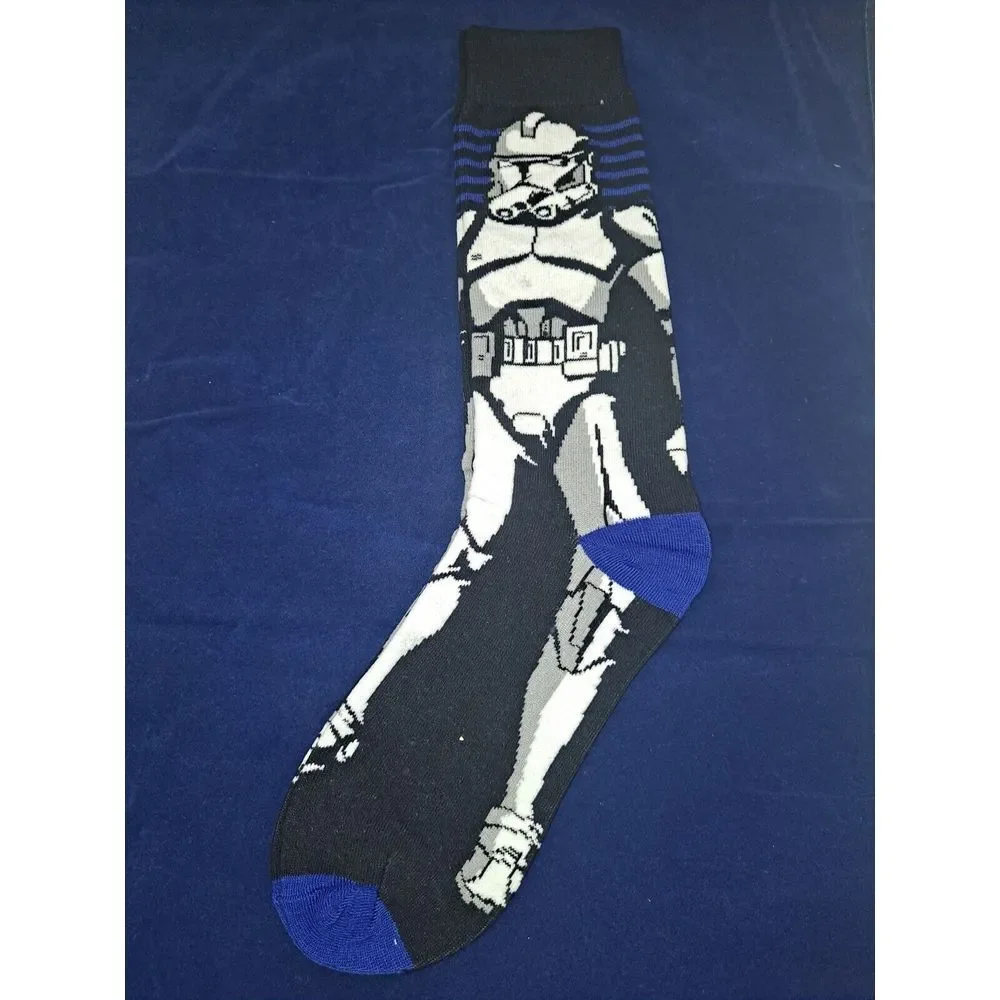 Star Wars Stormtroopers Socks 1‎ Pair Mid Calf OSFM